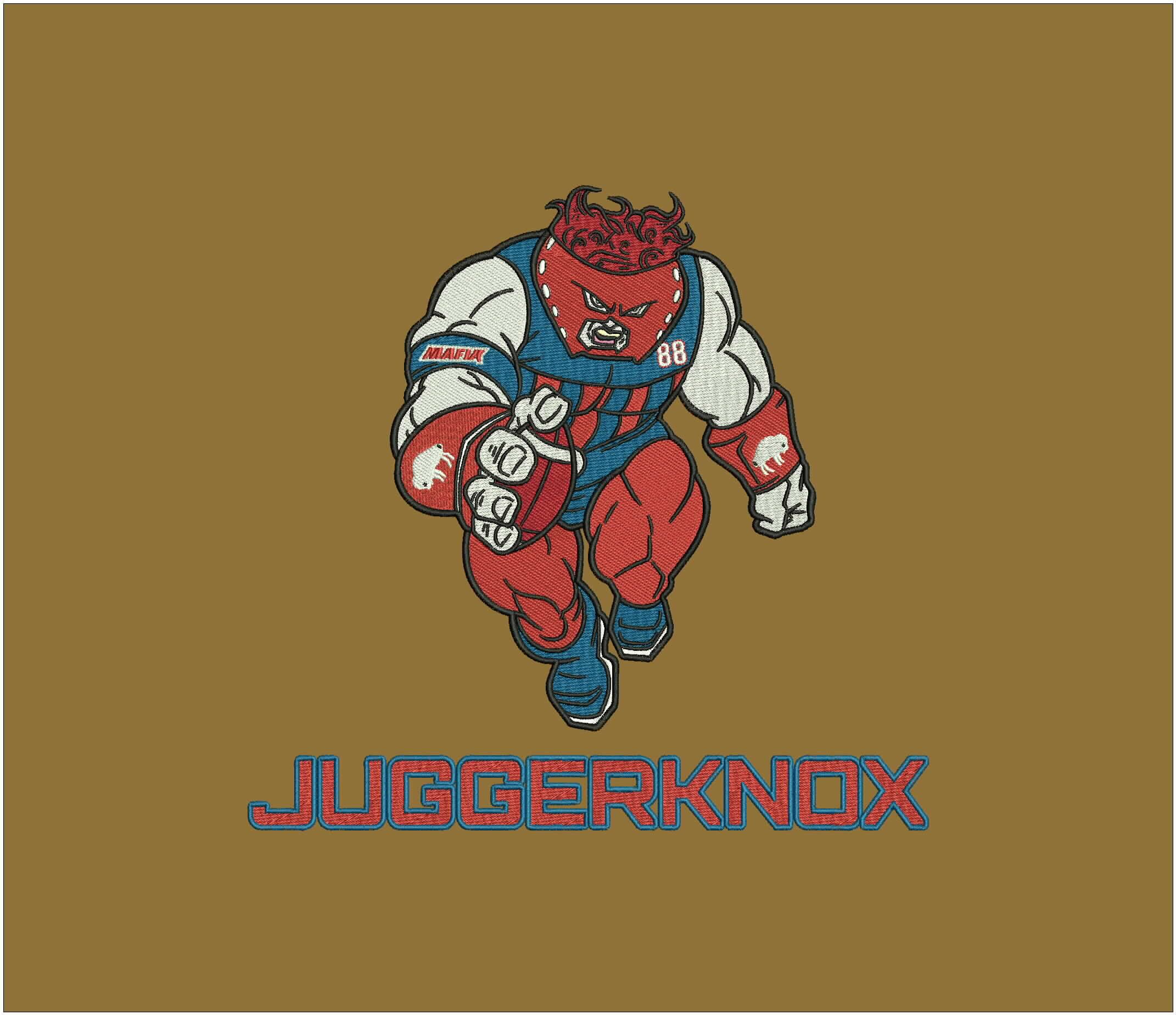 OR-3052 juggerknox Logo ED2 Sew
